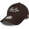 New Era NE Script 9Twenty Cappello da Donna con Montatura ad A Marrone