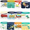 Cogindss Xmrlvn Ragazzi Intimo Boxer Pantaloncini Cotone Modello Dinosauro Ragazzo Intimo 12 Pezzi, 11-13 Anni, Blu, Taglia: XXXL