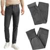 VEQUÈ Pantaloni Uomo Cotone Elasticizzati Invernali Felpati Termici Jeans Comodi Imbottiti in Pile Vestibilita' Regolare Taglie dalla 46 alla 60 (IT, Numero, 48, Regular, Regular, Grigio)