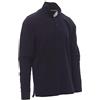 Taglie forti uomo Polo Maglia Cotone Manica Lunga Oversize No Maxfort (6XL, Blu)