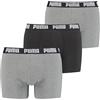 PUMA Boxer, Biancheria Intima Uomo, Grigio, XL
