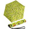 Knirps Ultra US.050 Slim Manual, ombrello tascabile ultra leggero e piatto, resistente alle tempeste, antivento, 21 cm, embracing fluo, 90 cm