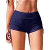 Ekouaer Pantaloncini da Bagno Costume Donna Corti Pantaloncini da Surf ad Asciugatura Rapida Bikini Pantaloni Caldi con Controllo della Pancia Costumi da Bagno S-XXL