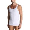 Alpina 22 ANA003 Canottiera Uomo Spalla Stretta 100% Filo Scozia, Bianco 6
