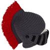 YEKEYI Parrucca Barba Cappelli Divertente Maglia Cappello Fatto A Mano Inverno Barba Maschera Facciale Cavalieri Romani Parrucca Beanie Cappello