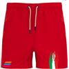 Zena Padel Costume Uomo Boxer | Zena Beach PRO - Orgoglio Italiano Stile Sportivo | Poliestere Riciclato | Asciugatura Rapida | Diversi Colori | Rainbow ITA Italia (IT, Testo, XL, Regular, Regular, Rosso)