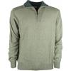 Saggio Maglione Mezza Zip U7203 in Lana e Cashmere Morbido Set 1 o 2 Pezzi da Taglia M a 3XL Tinta Unita Melange Uomo Made in Italy Fango 3XL