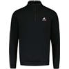 Le Coq Sportif Ess Halfzip N°1 M Black Maglia di Tuta, Nero, XL Uomo