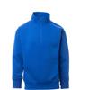 SADISRLS Payper Carson Felpa da Uomo Mezza Zip Intera Cotone e Poliestere Garzata 260 gr per Autunno Inverno Lavoro Casual (IT, Testo, L, Regular, Regular, Blu Royal)