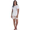 SNELLY Pigiama Donna Primavera Estate 100% Cotone Pigiami 2 Pezzi Fantasia a Scelta Taglia 44 46 48 50 52 54