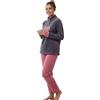Viterbo Biancheria Pigiama Donna Invernale in Morbido Coral Fleece LWW00087 (Peonia, L)