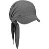LIPODO CAPPELLISHOP Bandana con Visiera Berretto unicolore Prodotto in Italia Donna Primavera Estate