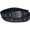 AC/DC Logo Unisex Cintura nero 100% poliestere