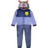 Disney Pigiama Bambina, Pigiama Ragazza Zootropolis, Pigiami Interi Judy Hopps, Tuta Intera in Pile
