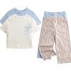 Marks & Spencer Confezione da 2 Pigiami in Misto Cotone Ragazzi Blu