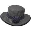 WALKER AND HAWKES - Cappello da Donna in Cera Windsor con Dettaglio Floreale