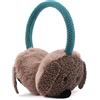 Pesaat Kids Knit Paraorecchie Scaldaorecchie pelosi invernali per esterno per ragazzi e ragazze 3-8 anni