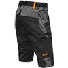 strongAnt Shorts Stretch Berlin Pro Uomo Estate Cargo - Nero-Grigio, Taglia 42