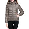 Kobilee Piumino Donna Invernale 100 Grammi Leggero Corto Giubbotto Imbottito con Cappuccio Trapuntato Elegante Caldo Mezza Stagione Giacca Invernale