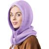 DRESHOW Cappelli Invernali per le Donna Balaclava Knit Beanie Skull Cap con Coulisse Caldo Cappuccio Sciarpa Cappello