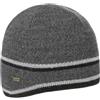 McBURN Berretto con Protezione Orecchie Donna/Uomo - Made in Italy Beanie da Donna Lana Uomo Fodera, Fodera Inverno Autunno/Inverno - Taglia Unica Antracite