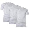 Liabel T-Shirt Uomo 100% Cotone Mercerizzato, Art. J129 Scollo V, 3pz Bianco M