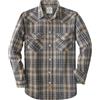 Dubinik® 6 oz Camicia Flanella Uomo Invernale Camicia Uomo Flanella Cotone | Western, Cowboy, Con Bottone Automatico, Quadri, Cotone Traspirante, Tessuto Pre-ristretto, Due Tasche Con Patta