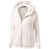 AMDOLE Vestaglia con zip in pile con zip da donna felpe con cappuccio da donna Uk Essentials Felpa con cappuccio da donna con cappuccio con zip cappotto invernale cappotto lungo, Bianco #2., L