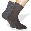 PASINI FASHION 2 Paia - Calze da uomo relax da casa - Collezione ROCCO RELAX - morbide, calde e avvolgenti in assortimento nei colori Grigio e Visone