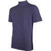 COMFREE Maglietta da Uomo a Maniche Corte con Collo Alto Casual Tinta Unita Slim Fit Baselayer Modal Top
