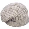 Melegari Berretto di Maglia | Beanie Oversize | Floppy Rasta Patty Hat | Cuffia Lana Alpaca Made in Italy | Uomo Donna | Autunno/Inverno (Beige)