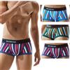 BEEMEN SEOBEAN Low Rise - Boxer sexy da uomo, in cotone elasticizzato, Confezione da 3, 3 colori, L