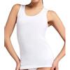 Intimitaly Liabel Set 3 Canotte Donna, 100% Cotone, vestibilità Perfetta, Canottiera Elegante per Tutte Le Stagioni (IT, Testo, S, Regular, Regular, 3 Bianche Spalla Larga)
