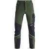 Siry Work KAPRIOL Dynamic Pantaloni da Lavoro per Giardiniere e Carpentiere Elasticizzati Idrorepellenti con Pannelli di Rinforzo sulle Ginocchia