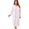Marlon Camicia da notte classica Elmina da donna, Petalo rosa., 24-26