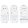 Stance Calzini No Show - Basics - 3 confezioni, Vital Socks - Calzini bianchi, M
