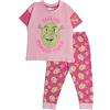 DreamWorks Animation SKG Dreamworks Shrek - Pigiama a maniche corte da bambina, a gamba lunga, pigiama da notte