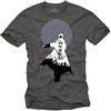 MAKAYA Anime T Shirt - Ninja Magliette Uomo Manica Corta - Regali Nerd Originali Grigio XXXXL