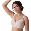 Selene, Reggiseno Contenitivo Donna con Fascia Anatomica, Senza Ferretto e Imbottitura, con Spalline Larghe Comfort, Collezione Elvira, Colore Rosa, Taglia 8D