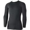 MICO Intimo Tecnico Manica Lunga Uomo - SUPERTHERMO DUALTECH Merino SKINTECH - in 01760 (IT, Testo, XL, XXL, Regular, Regular, Nero)