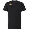 Kappa - T-Shirt, Uomo, Cotone, Calcio, Modello: Kappa4Football Giovo