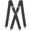 Pierrot Bretelle Uomo Larghe Vintage - Clip molto forti Regolabili Fino A 130cm - Bretelle Uomo Eleganti Artigianali Garantite A Vita