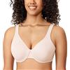 DELIMIRA Donna Reggiseno Minimizer Taglie Forti | con Ferretto, Senza Cuciture, Senza Imbottitura, Coppa Completa