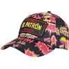 SKR Berretto El Patron Nero e Giallo Medellin Streetwear Baseball Colombia - Misto, Nero , taglia unica