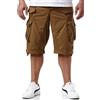 Geographical Norway Panoramique Men - Bermuda Uomo Cotone Casual - Pantaloncini Sportivi Uomo - Abito Ideale Uomo per Tutte Le Stagioni Primavera Estate Autunno Inverno