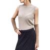 Prettystern Donna 100% Cachemire Lana Manicotti Scaldabraccia Guanti Lunghi Mezze Dita Cashmere