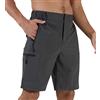 Suwangi Uomo Pantaloncini Cargo Bermuda Pantaloncini Pantaloni Corti Sportivi Casual Shorts Ciclismo Multi-Tasca