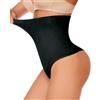SLIMBELLE Donna Vita Alta Tanga Guaina Mutande Contenitive Perizomi Intimo Modellante Pancia Piatta Slip Shapewear Elastico Invisibile Thong