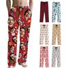 Tingwei Pantaloni del Pigiama personalizado per Uomo Pantaloni del Pigiama Divertenti su personalizada Loungewear, Set di Pigiami, pantaloni pigiama con Foto, Volto, Testo - Regalo per Donna