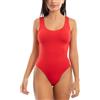 Toocool Body Donna Sottogiacca Smanicato Casual Spalla Larga Perizoma 11277 [rosso, S/M]